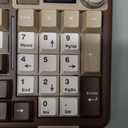 SOLAKAKA A99 Pro Mechanical Keyboard with LCD Screen & Metal Knob, Wireless Gaming Keyboard with BT5.0/2.4GHz/USB-C, Hot Swappable Creamy Keyboard, Gasket Structure, RGB Backlit, for Win/Mac (Milk Coffee Brown)