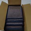 sarben Carpet Stair Treads Non Slip 15PCS, 8" X 30"Edging Stair Runner for Wooden Steps Indoor, Resistant Stair Rugs with Reusable TPE Adhesive Backing, Residue Free Mat for Kids, Elders, Pets, Indigo
