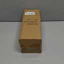 NIKKY HOME Farmhouse Wooden Candle Holders Set of 2, Rustic Solid Wood Pillar Candlesticks Pedestal, Fireplace Mantle Table Centerpiece Decor, Brown (4.9",4.1")