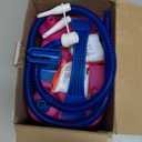 PCFING Balloon Pump Electric, Portable Balloons Inflator Blower Machine with Balloon Tie Tool & Dual Nozzle (Large- Upgraded Tie Tool with Arch Strip Kit)