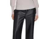 Halston Women's Round Neck Shimmer Sweater (Gold, XL)