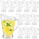 12 Pcs Plastic Pitchers 60 Ounce Large Water Pitcher beer pitcher