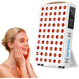 Red Light Therapy,Red Light Therapy for Body,660nm 850nm Red Light for Body, 110W with 60 Dual Chip LEDs, 135mW/cm High Irradiance Device for Daily Wellness & Relaxation at Home - YA60