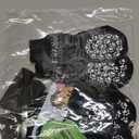 EXPAWLORER 6Pcs Anti-Slip Dog Socks to Prevent Licking Paws,Dog Shoes for Hot Pavement,Dog Booties Traction Control on Hardwood Floor,Boots & Paw Protectors, for Puppy Small Senior Dogs (Grey)