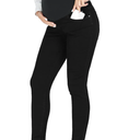 PACBREEZE Women's Maternity Jeans Over Belly Skinny Stretchy Denim Pants Comfy Slim Pregnancy Pants, M