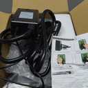 Buyplus Greenhouse Heater with Digital Thermostat, 1500W Outdoor Heaters for Patio, Overheat Protection & 3S Fast Heating, Electric Space Heater for Patio, Garage, Greenhouse, Flower House, Silver