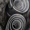 Acejoz Hair Rollers for Blowout Look, 38 Pcs Self Grip Hair Rollers Set with 4 Sizes, 12 Pcs Hair Clips, Comb and Storage Bag for Hair Volume (Black)