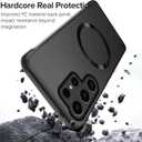 Ultra Slim Case for Samsung Galaxy S26 Ultra Case with Magnetic [Borderless - Original Touch] Matte Slim Phone Case with Mag-Safe, Anti-Fingerprint Cover for Samsung S26 Ultra 5G (Black)