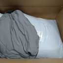 UGG Leonora Comforter Set with 1 Pillow Sham Lightweight Down Alternative Blanket Reversible All Season Washable and Hypoallergenic Bedding Set for College Dorm, Twin/Twin XL, Light Grey