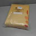 FMFUNCTEX 100% Blackout Curtains 84 Inches Long for Living Room, Orange Yellow Autumn Fall Leaves Camouflage Thermal Curtains, Illustration Scenery Drapes Rod Pocket Curtains for Bedroom,2 Panels