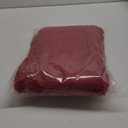 MIULEE Christmas Red Set of 2 Non Slip Shaggy Bathroom Rugs Extra Thick Soft Bath Mats Plush Microfiber Absorbent Water for Tub Shower Machine Washable (16x24 inches)