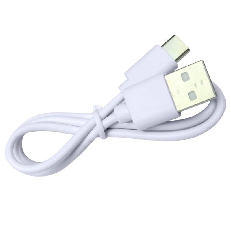 EINSEO USB Fast Charging Data Cable, Long-Lasting Type-C Data Cable, White Portable USB Cable