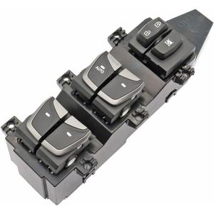 Master Power Window Switch Fits for 2013-2019 Hyundai Santa Fe, Replaces OEM 93570-2W000, 71082