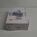 Floor Lamp for Living Room, 75.5 Inch Tall Standing Lamp for Bedroom with 2 312 Rotatable Ring Lights, 36W Bright Stepless Dimmable LED Floor Light with Remote Control for Office Dining Room (Black)