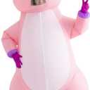 Spooktacular Creations Halloween Inflatable Costume, Full Body Unicorn Blow Up Costume for Adult Holiday Themed Cosplay Party (Pink)