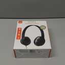 GPX IAH57B Wired Headphones Padded 3-d Accs Swivel Earcups/adjustable Headband