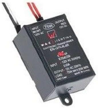 WAC Lighting EN-1275-R-AR Electronic Transformer, 120V - 12V 75W Max