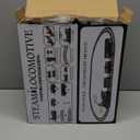 Train Set for Kids, Train Toy w/Steam, Light & Sounds, Christmas Train Sets for Under The Tree, for 3 4 5 6 7 8 Year Old Boys Girls