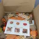 24 Inch Fall Wreaths for Front Door, Pumpkin Autumn Wreath