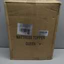 WhatsBedding 5 Inch Memory Foam Mattress Topper Twin for Pressure Relief, Soft Breathable Cover, Comfort Supportive Pillow Top Mattress Topper, 2000GSM Fluffy Shredded Memory Foam Filled