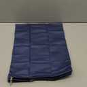 Pillowcases Set of 2 - Lightweight,100% Super Soft Egyptian Cotton 500 TC Easy Care Microfiber Toddler Travel Pillow case Zipper Closure (Medium Blue, 12x16 inch)