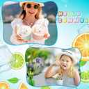 Boao 100 Set 5 oz Ice Cream Cups with Spoons Disposable Paper Sundae Dessert Bowls Summer Party Supplies (Pastel)