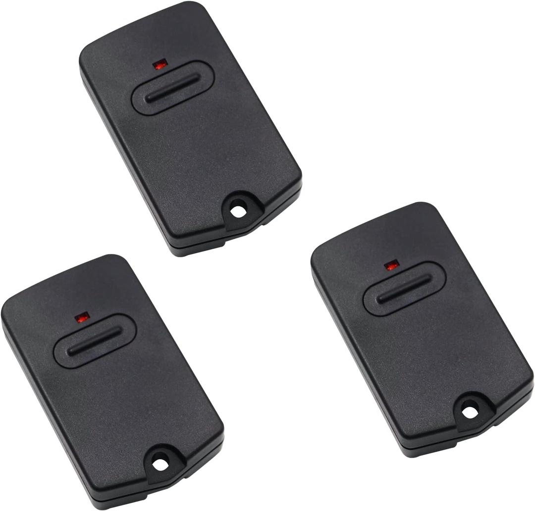 RB741 for Mighty Mule Gate Opener Remote, 318MHZ Gate Remote Control for GTO Gate Openers, 9 Dip FM135 Gate Transmitter for MM371W MM572W etc. Gate Clicker Garage Door Entry Controller (3 Pack)