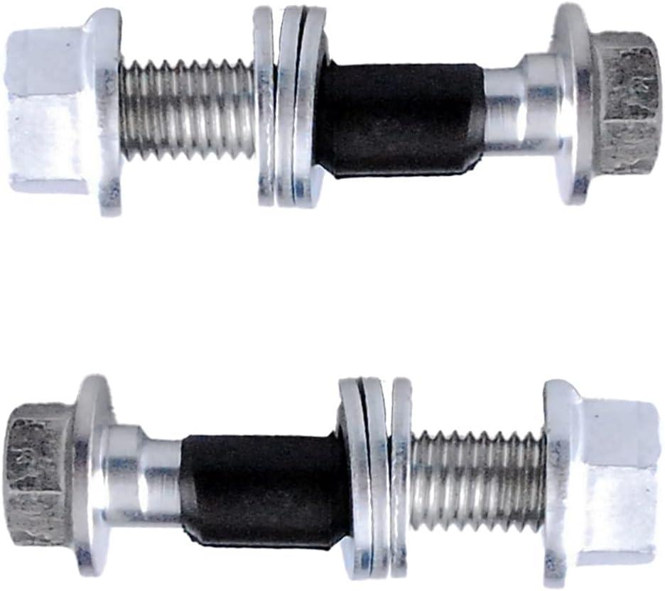 2PC Front Rear Camber Adjusting Kit FITS for Toyota Camry Corolla Avalon Celica MR2 Prius Solara Yaris, for Scion xD, for Lexus ES300 ES330 ES350 RX300 RX350 RX400h, K90208 Alignment Cam Bolt Kit