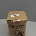 Dog Cone Collar for After Surgery,Transparent Dog Cones Alternative for Small Large Medium Size Dogs,Adjustable Depth Pet Recovery Collars,Elizabethan Collar for Dogs Stop Licking Wound(L)