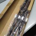 3pc Set Japanese Samurai Sword with Display Stand, Iaido Katana Carbon Steel Blade Real Sword for Display Decoration and Gift (A-Dark Red)