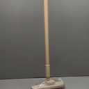 SPARTA 41082EC25 Plastic Color Coded Broom, Flagged Bristles, Long Broom With Angled Head For Large Debris, 56 Inches, Tan