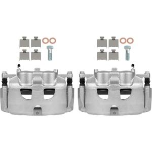 SCITOO 18B5237 18B5236 Front Left & Right Disc Brake Calipers Assembly w/Bracket For Ford For Expedition/For F-150,For Lincoln For Mark LT/For Navigator