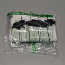 Folkulture Boho Hand Towel with Tassels for Bathroom Hanging and Decorative, 100% Cotton, 16" x 30" Inches (Hamilton Black and White)