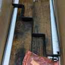 YINMIT Wooden Display Riser Stand, Tiered Perfume and Cologne Organizer Stand, 4 Tier Spice Rack Organizer, Rustic Display Shelf for Candles (4 Tier)