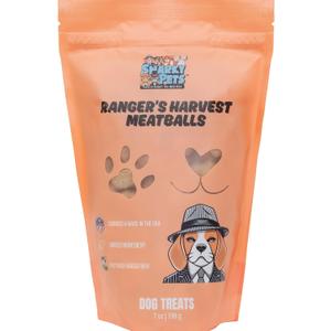 Freeze-Dried Dog Treats  Harvest Meatballs  Ground Beef, Turkey, Pumpkin, Sweet Potato & Cinnamon  Natural Treats for Small, Medium & Large Dogs  No Preservatives  7 oz Bag (1 Count (Pack of 1))