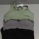 FITTIN Adjustable Sports Bras for Women: High Support Impact Padded Full Coverage Bra for Workout Gym, Large Bust