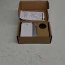 Amazon Basics Electronic Keypad Deadbolt Door Lock with Touch-Control Keyless Entry, Keyed Entry Option, Contemporary, Oil Bronze, 1-Pack