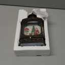 Christmas Snow Globe Swirling Glittering Snowman Choir Manger Scene, USB Lined/Battery Operated Lighted Water Lantern for Christmas Festival Decoration Gifts