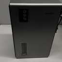 NineSky Dehumidifier,95 OZ Dehumidifiers for Home,(1000 sq.ft) Dehumidifiers for Basement Bathroom Bedroom with Auto Shut Off, Switchable 7 Colors Light(Gray)