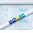 Chell Clear Contact Paper Roll for Books, 17.5 in x 5 ft Clear Self Adhesive Book Cover Paper Protector