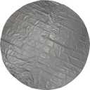 GUARD SHIELD Round Tarp 18 Feet Waterproof Heavy Duty Circle Tarps for Under Pool Silver/Black Multi Purpose Circular Outdoor Cover