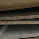 Sauder 2 Tier Book Shelf Wooden Bookcase Multipurpose Bookshelf for Home Office, Living Room, in Chalked Chestnut