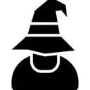 Animated Halloween Witch Decoration with Remote Control, Life-Size Hanging Witch with Broom for Indoor & Outdoor Halloween Décor