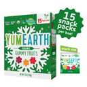YumEarth Holiday Organic Gummy Fruits 15ct Box Allergy Friendly Christmas Candy, Dye Free, Gluten Free, Non GMO Fruit Snacks (Size - 7.5 Ounce (Pack of 1))