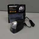 Stanley Bostitch Heavy Duty 1-Hole Electric Pencil Sharpener with Auto Stop Mechanism (EPS8HD-BLK) (Black)