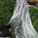 ALL SEASON GREEN 2'T 19''D Topiaries Trees Artificial Outdoors 2 Pack Fake Boxwood Bushes Outside Potted Tree