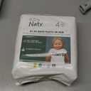Naty Eco-Friendly Tape Style Diapers, 26 Pieces, Size 4, 7-18kg, Plant-Based, GM-Free, FSC Certified, Breathable and Rash-Preventing