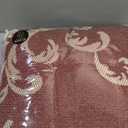 Superior Cotton Blend 2-Piece Bedspread Set, Oversized Bedspread, 1 Matching Pillow Sham, Light Weight Blanket, Jacquard Traditional Medallion Bedding Decor, Adalie Collection, Twin, Berry Red