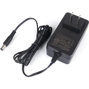 ALED Light 12 Volt 2 Amp LED Strip Light Power Adapter, AC to DC, 2.1mm X 5.5mm Plug, Regulated 12V 2A Power Supply Wall Plug for LED Strip Light (00)