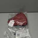 Amazon Essentials Women's Light-Support Classic Bikini Swimsuit Top, Brick Red, Medium